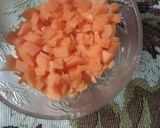 A picture of step 2 of Veg mayo sandwich.