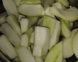 A picture of step 2 of Frozen (stored papaya chutney).