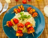 A picture of step 7 of Spicy and Tangy Cherry Tomato-Paneer Tasty Bites😋.