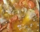 A picture of step 4 of Achar gosht.
