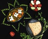 A picture of step 12 of Matar Paneer.