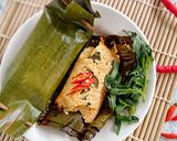 Foto langkah ke 4 dari resep Pepes Tahu Kemangi.