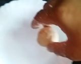 A picture of step 10 of Rava Laddu.