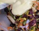 صورة لخطوة 4 من وصفة سلطة مكرونة الكينوا بالدجاج والخضار 🥗😋