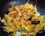 A picture of step 4 of Eggplant Masla.