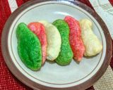 Foto langkah ke 6 dari resep Getas Mini Rainbow (takaran sendok makan).