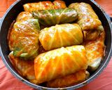 عکس مرحله 8 از دستور دلمه کلم با رب انار
