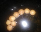 A picture of step 3 of Milk ball.