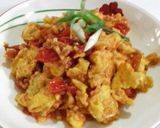 Foto langkah ke 5 dari resep Telur Cah Tomat.