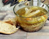 Csirkeszárny leves zúzával recept fázis 4 fotója