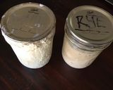 A picture of step 7 of California Farm Sour Dough Starter.