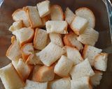 Foto langkah ke 1 dari resep Menu Buka Puasa : Pudding Roti Apple Ala Pita (Setup Roti Tawar).