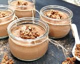 Foto del paso 5 de la receta Natillas 🥣 de chocolate 🍫 y crema de cacahuete 🥜