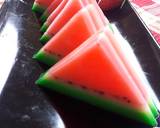 Puding semangka langkah memasak 5 foto