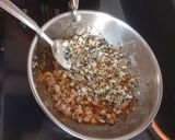 A picture of step 2 of Mix Dry fruit Chikki.