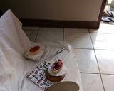 Foto langkah ke 4 dari resep Cheesecake strawberry.