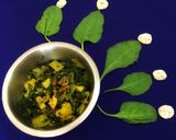 A picture of step 7 of Palong CHACHHORI / Spinach Dry Curry.