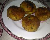 A picture of step 3 of Paneer cutlet.