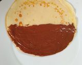 A picture of step 5 of Chocolate Crepes.