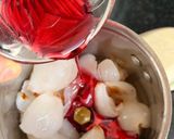 A picture of step 2 of Lychee Shrikhand.