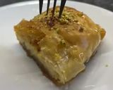A picture of step 5 of Individual Galaktoboureko.