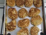 Panquequitos de avena y banana