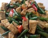 Foto langkah ke 7 dari resep Tumis Tahu Kacang Kecap.