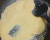 A picture of step 1 of Sooji besan laddo.