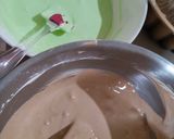 Foto langkah ke 2 dari resep Cake Pinokio Coklat Hijau Merah Rose.