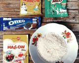 Foto langkah ke 1 dari resep #13. Puding Milo Susu Oreo.