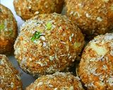 A picture of step 1 of Nuts and Seeds Laddu.
