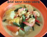 Foto langkah ke 6 dari resep Gulai sayur kaldu udang.