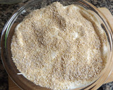 Foto del paso 3 de la receta: Postre improvisado con melocotones en almíbar y fruta con crema apto para diabéticos