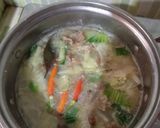 Foto langkah ke 5 dari resep Bobor pokcoy kubis tempe.