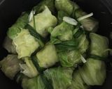 Hình bước làm 5 của món Cải bắp cuộn thịt