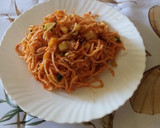 Foto del paso 10 de la receta: Noodles con calabacín y atún en conserva