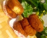 A picture of step 1 of Yam patties.