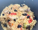 Gambar langkah 4 resipi 👩‍🍳Nasi Briyani Ayam.