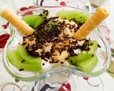 Foto del paso 4 de la receta: Copa de yogur y kiwi