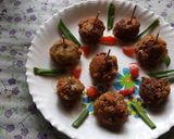 A picture of step 9 of Potato mix bell pepper crispy cheese balls.