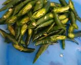 Foto langkah ke 5 dari resep Tumis Daging Cabe Ijo.