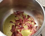 A picture of step 3 of Risotto with Radicchio and Speck in a Pressure Cooker.
