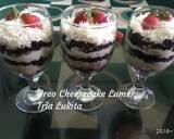 Oreo Cheesecake Lumer (Dessert A Glass Kekinian) langkah memasak 5 foto