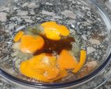 Foto del paso 1 de la receta: Hot cake de cacao amargo, sin azúcar y sin gluten