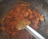 A picture of step 5 of Tomato masala.