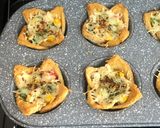 A picture of step 9 of Bread Pizza Tart.