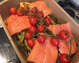 A picture of step 3 of Summer Salmon Traybake.