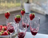Une image de l'étape 3 de Cocktail Rossini - Un cocktail frais, léger, fruité, simple mais chic. (Avec alcool).