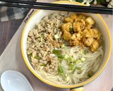 Foto langkah ke 6 dari resep Misoa Ayam Giling Tahu Goreng Telur Asin.
