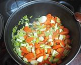 Foto del paso 3 de la receta: Crema de berros, espinacas y garbanzos